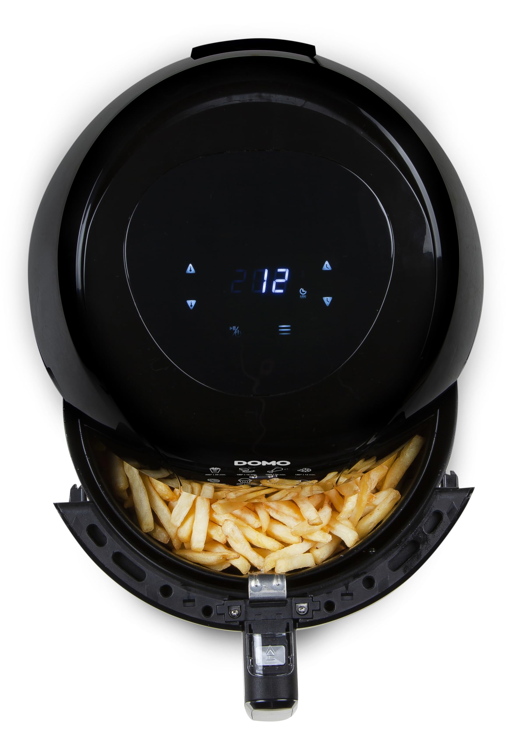 domo-do533fr-deli-fryer-hei-luftfritteuse-5-l-2000-w-schwarz-mit-lcd image 4