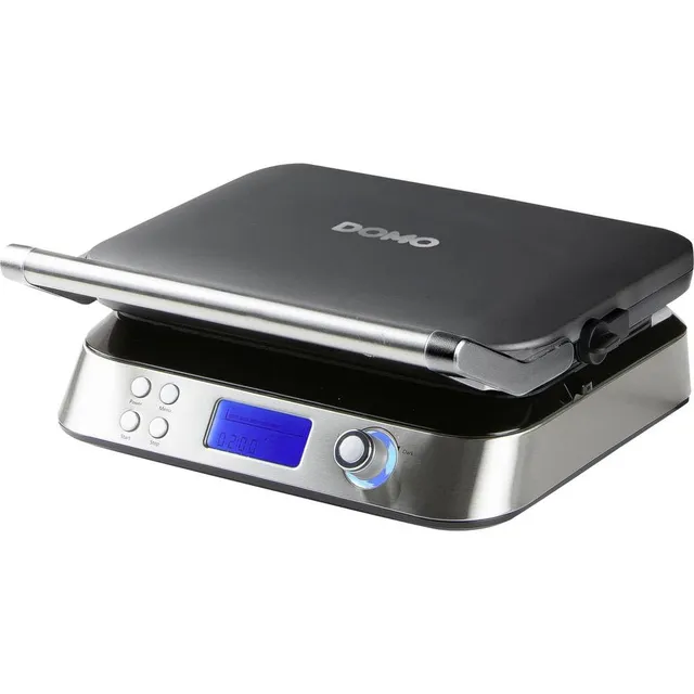domo-do9219w-waffle-genius-doppel-waffeleisen-edelstahl-1600w image 1