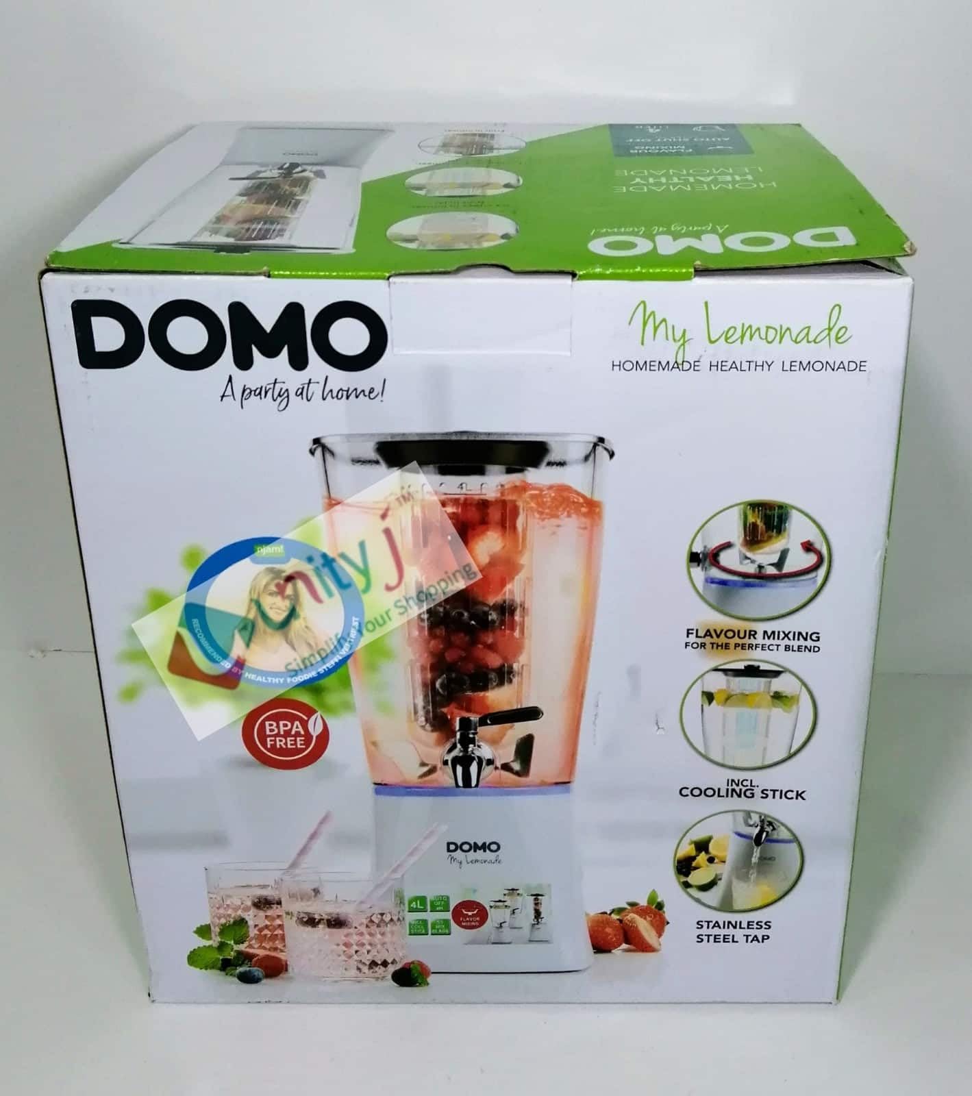 domo-do9197ld-getr-nkespender-my-lemonade-4l-wei-led image 5