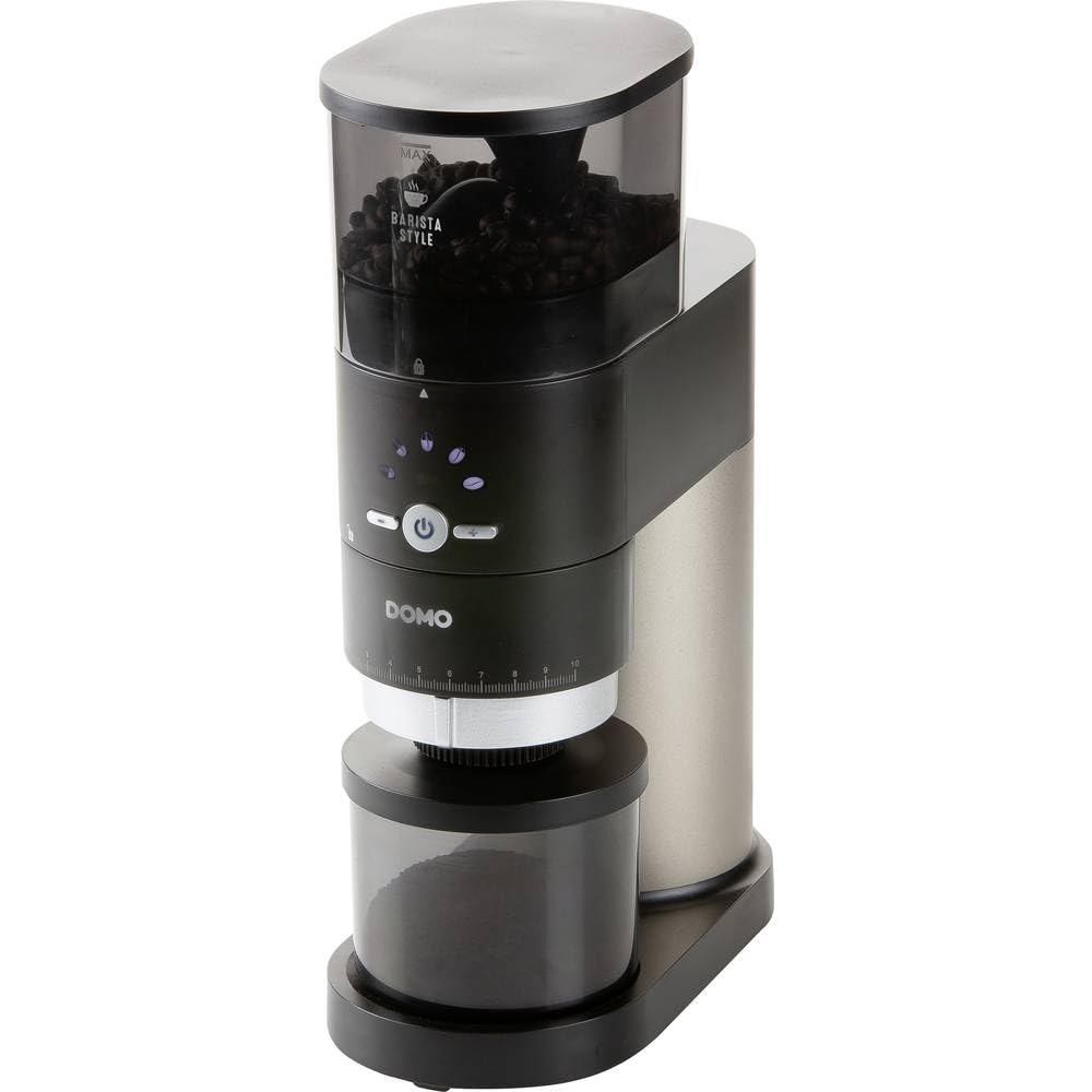 domo-do715k-kaffeem-hle-metall-150-w-mit-kegelmahlwerk image 1
