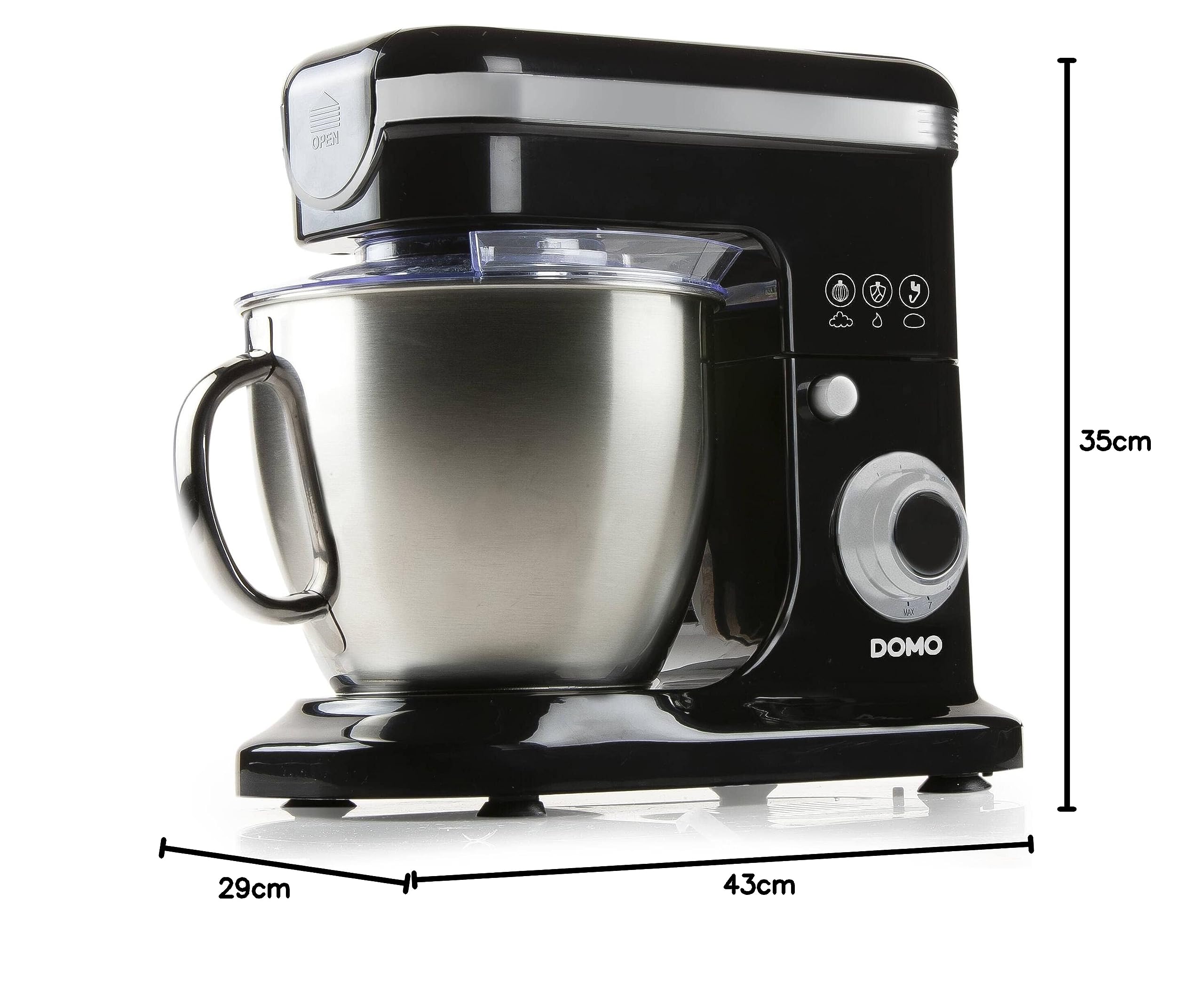 domo-do1023kr-k-chenmaschine-6-liter-1200-w image 7