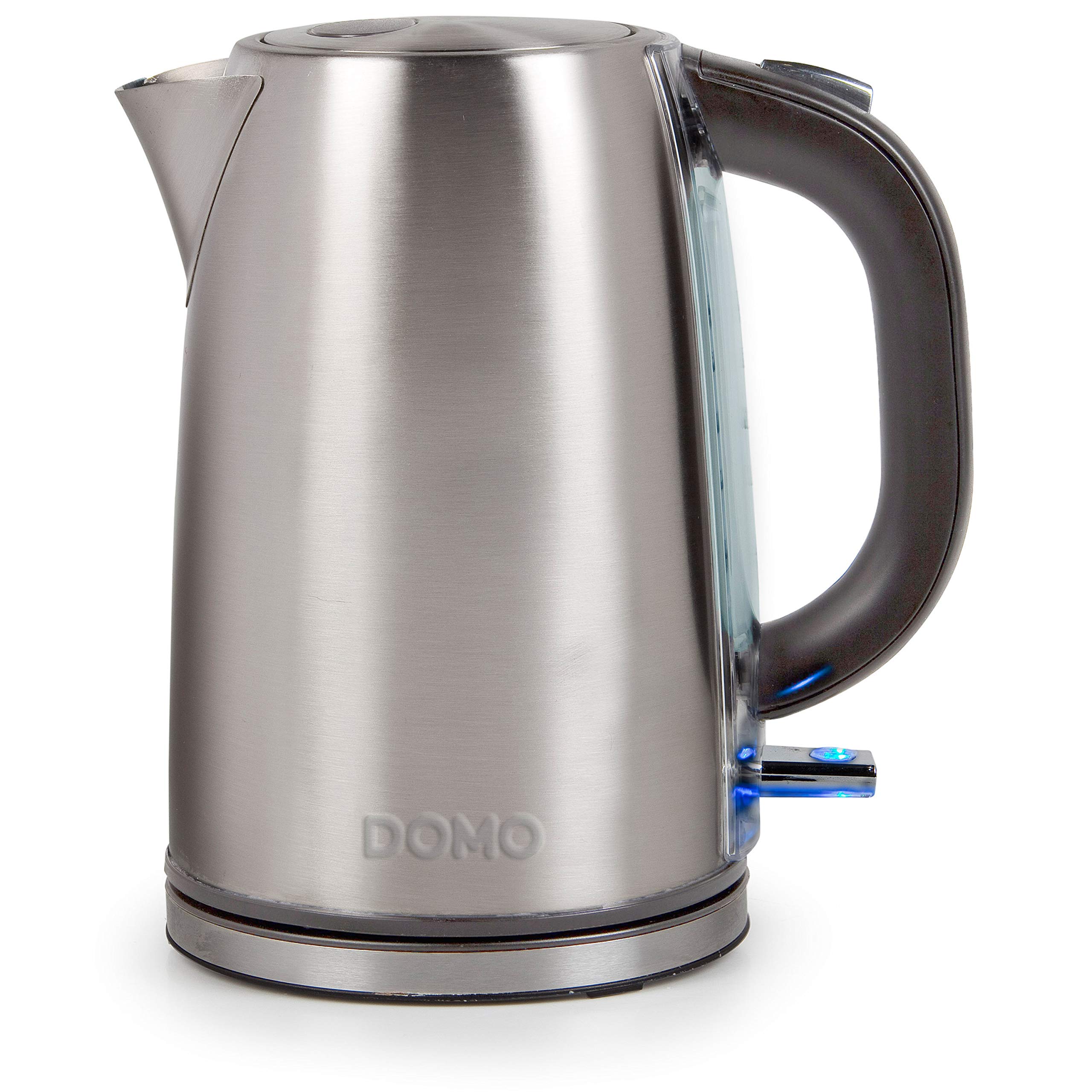 domo-do448wk-wasserkocher-edelstahl-1-7l-silber-2200w image 2