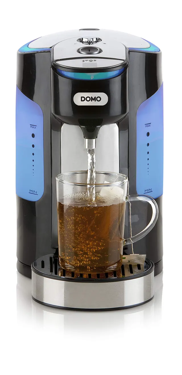 domo-my-tea-deluxe-do497wk-wasserkocher-2-l-tassendosierung-schwarz image 1