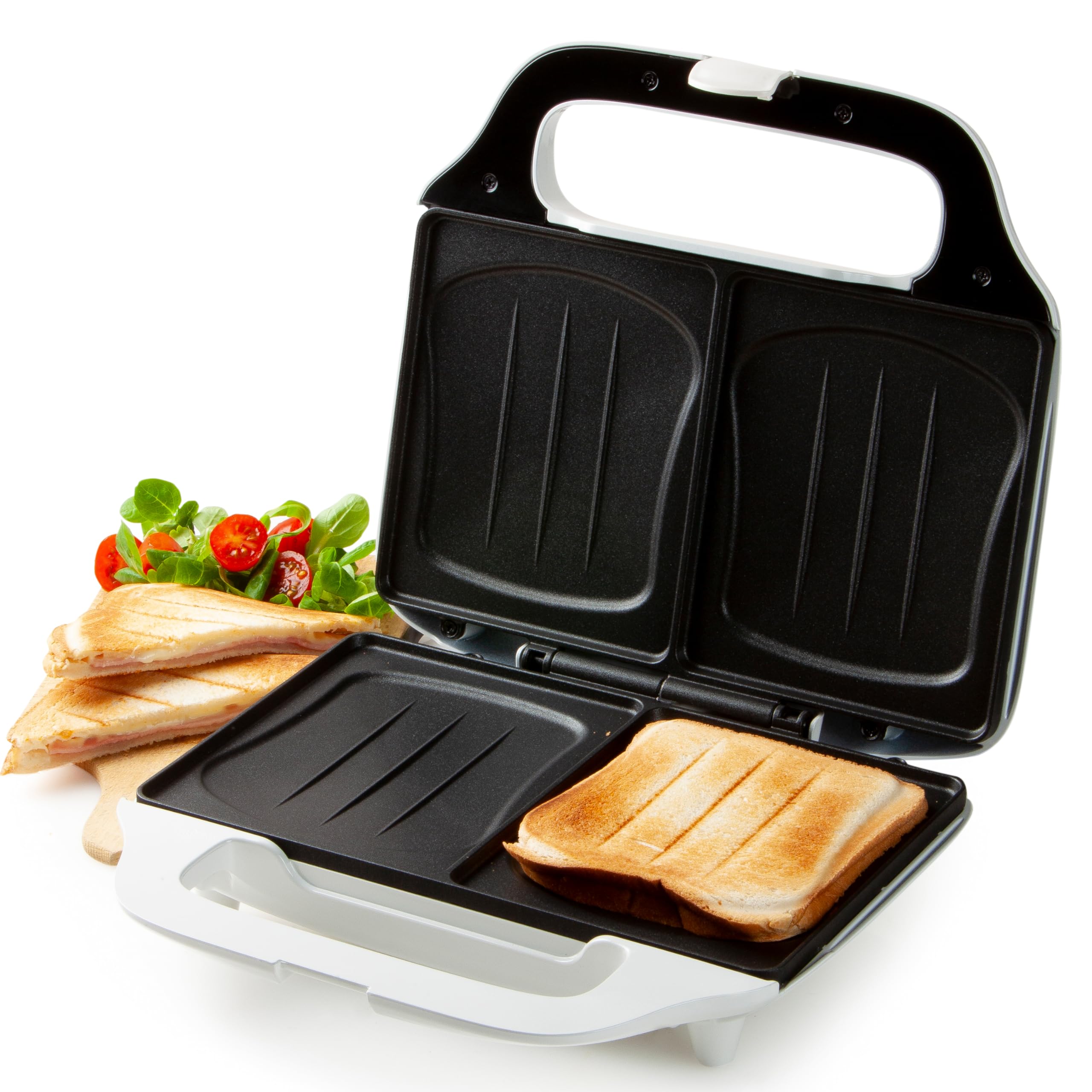 domo-do9056c-xl-croque-sandwichmaker-backfl-che-25x15-cm-wei image 1