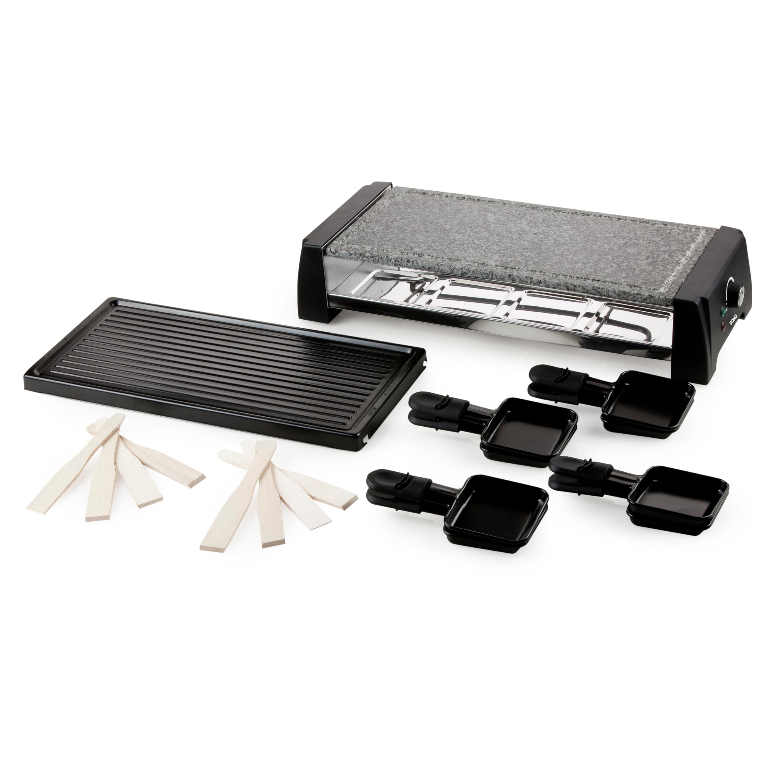 domo-raclette-do9189g-mit-wechselplatte-8-personen-1200-w image 6