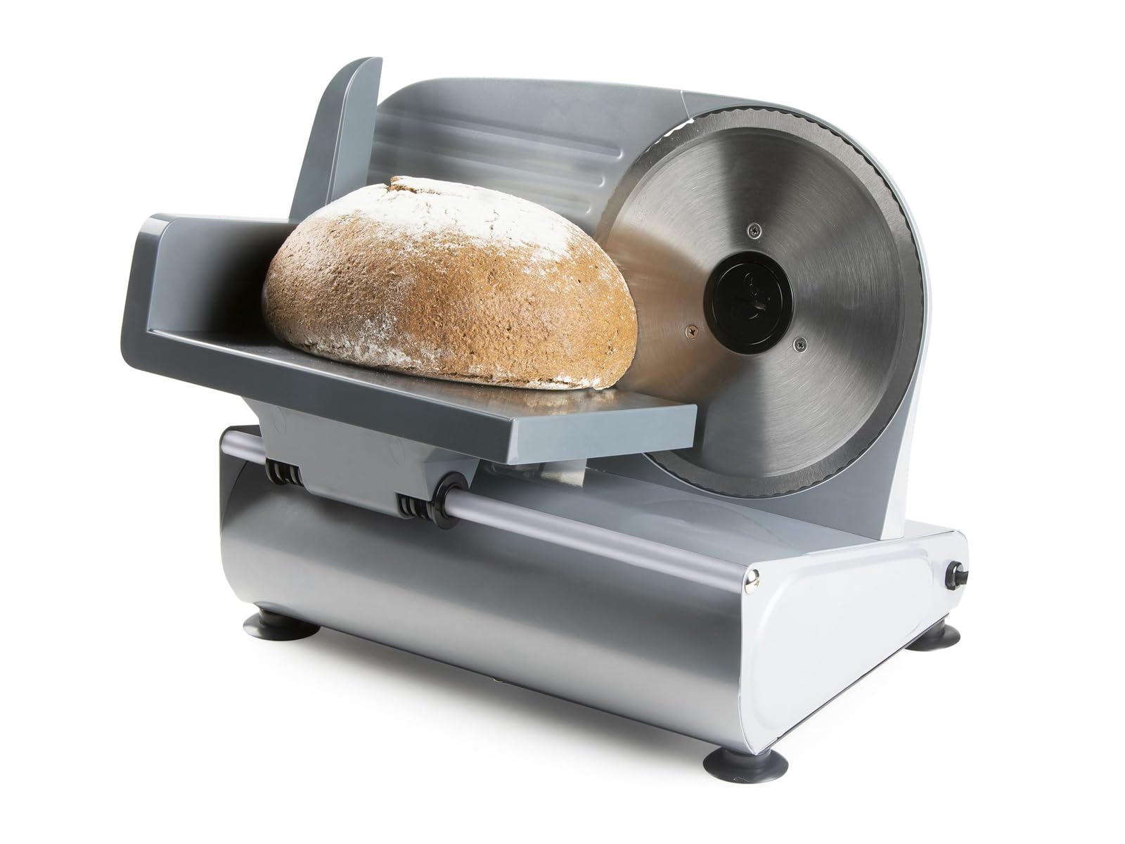 domo-do521s-allesschneider-elektrisch-19-cm-brotschneidemaschine-1-15-mm-grau image 5