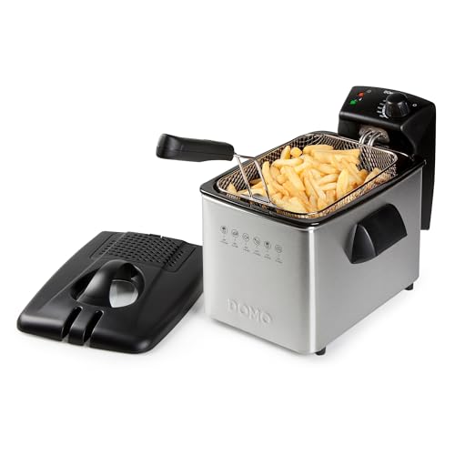 domo-do465fr-fritteuse-4l-edelstahl-3000w-mit-sichtfenster image 6