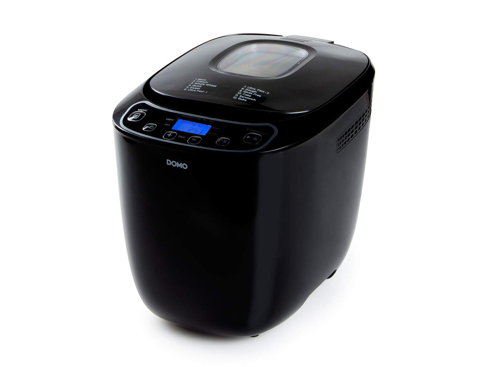 domo-brotmaschine-b3973-brotbackautomat-schwarz-f-r-0-7-1-kg-brot image 1