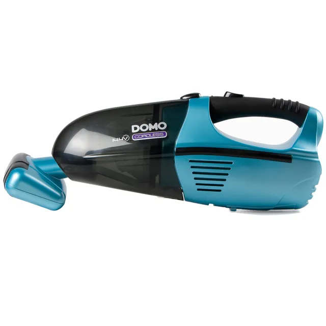 domo-do211s-kabelloser-handstaubsauger-14-4-v-mit-xl-rollb-rste-blau image 1