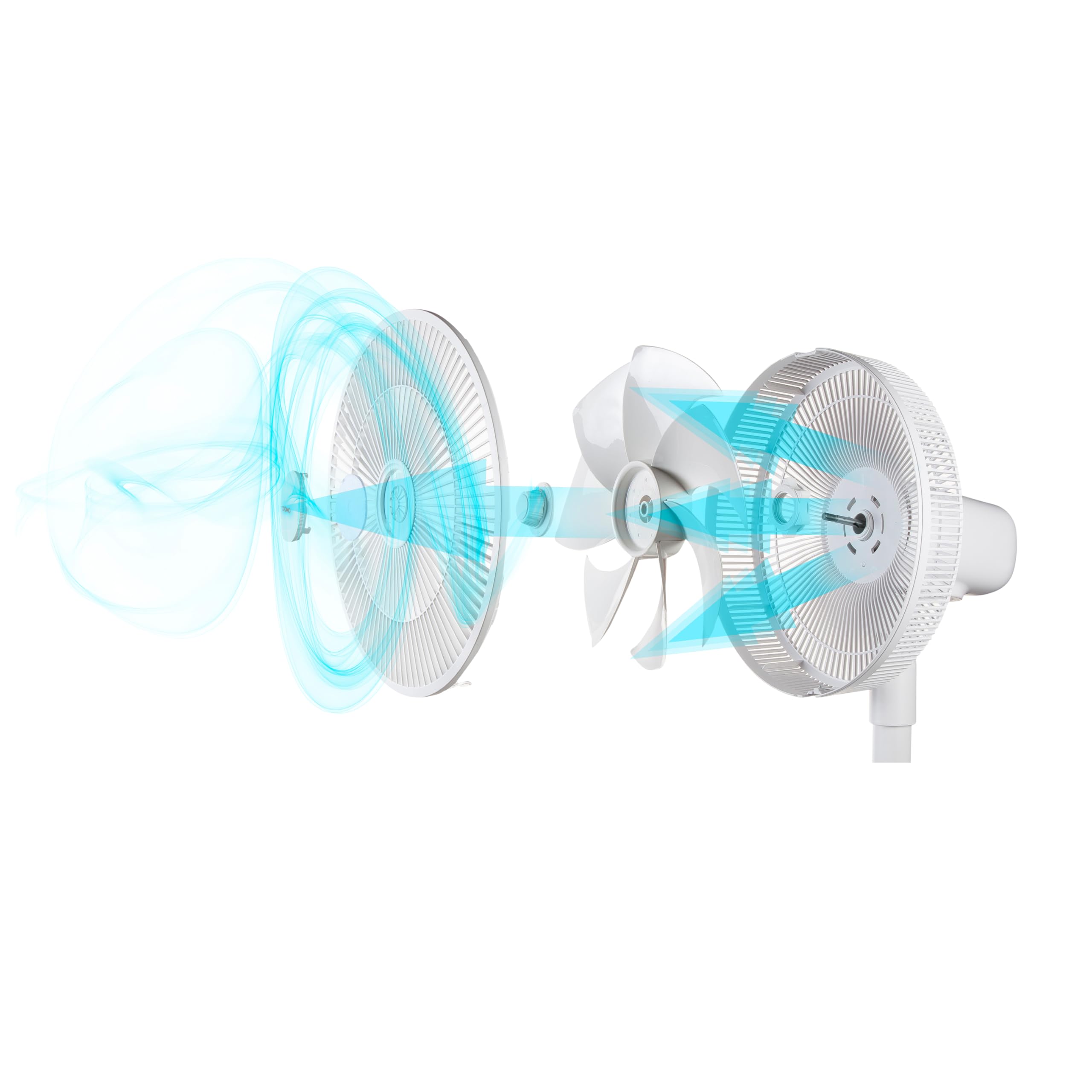 domo-do8149-standventilator-2-in-1-35-cm-weiss-mit-aroma image 2