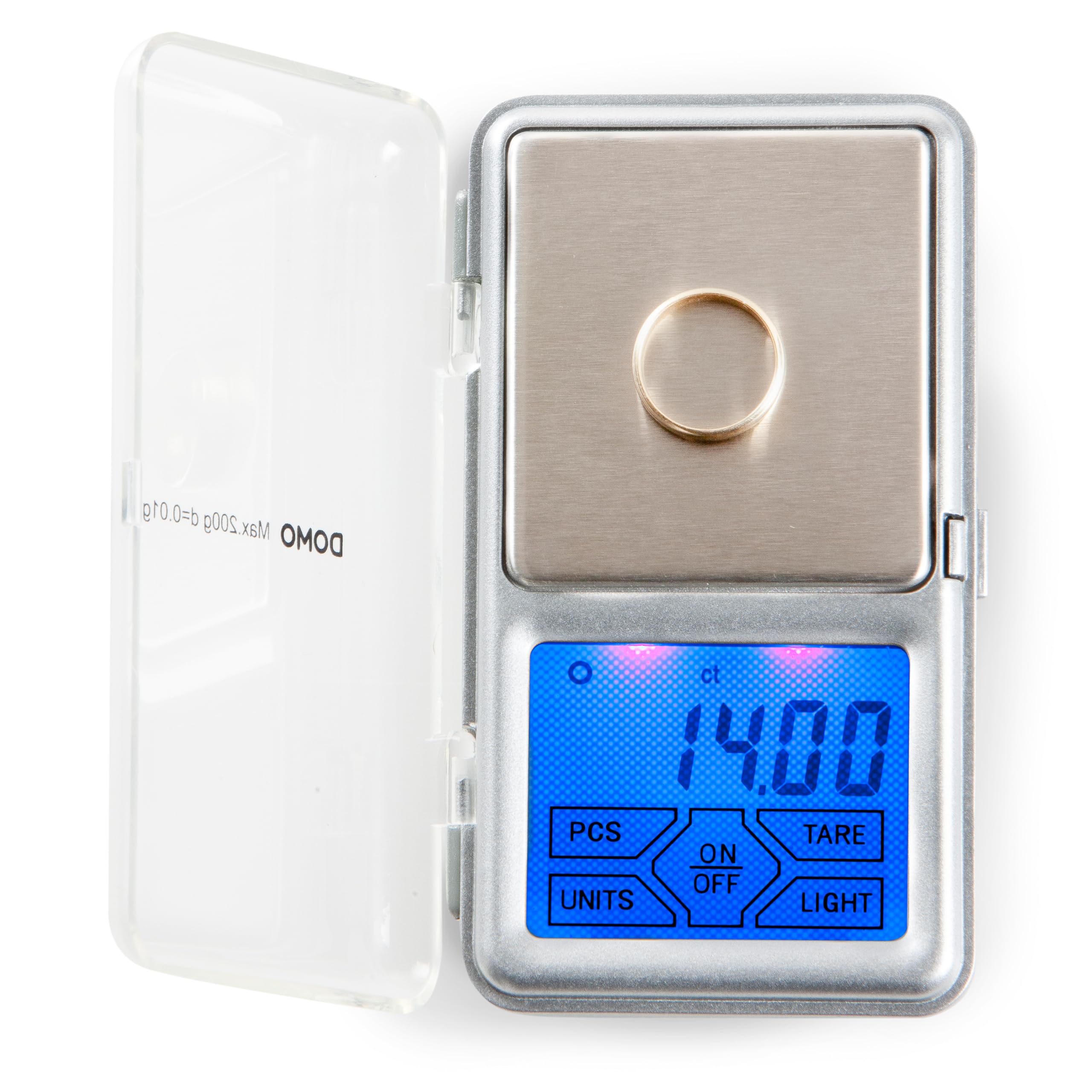 domo-do9096w-feinwaage-0-01g-200g-mit-touchscreen-taschenwaage image 6