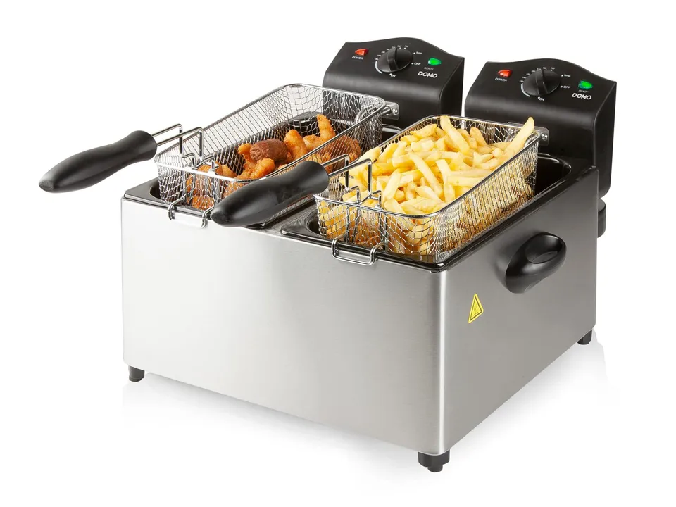 domo-do560fr-fritteuse-doppel-2x-3l-edelstahl-3500w image 1
