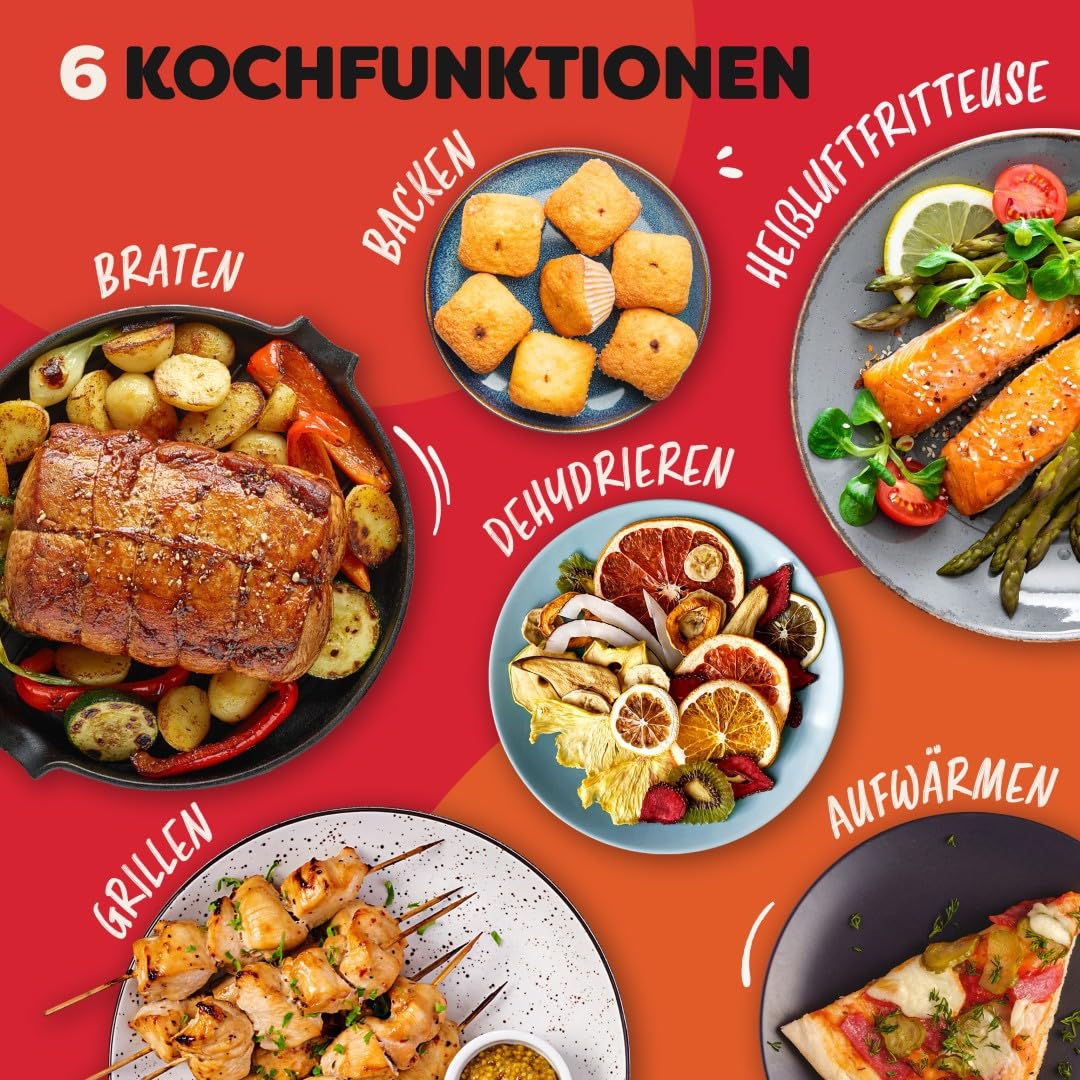 instant-pot-vortex-dual-hei-luftfritteuse-8-l-tr-ffelgrau-8-in-1-doppelkorb image 5