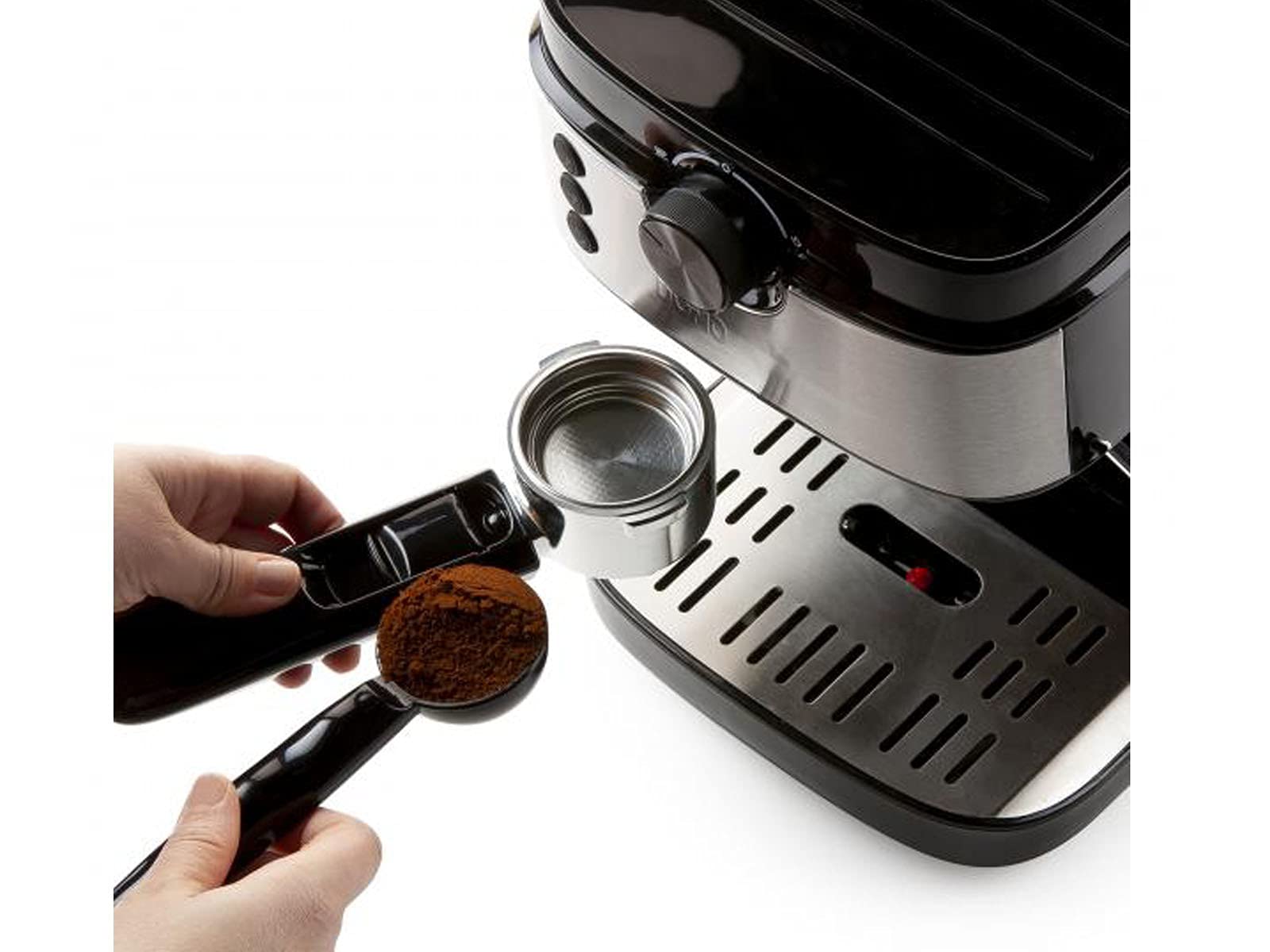 domo-do711k-espressomaschine-siebtr-ger-schwarz-edelstahl-1450-w image 8