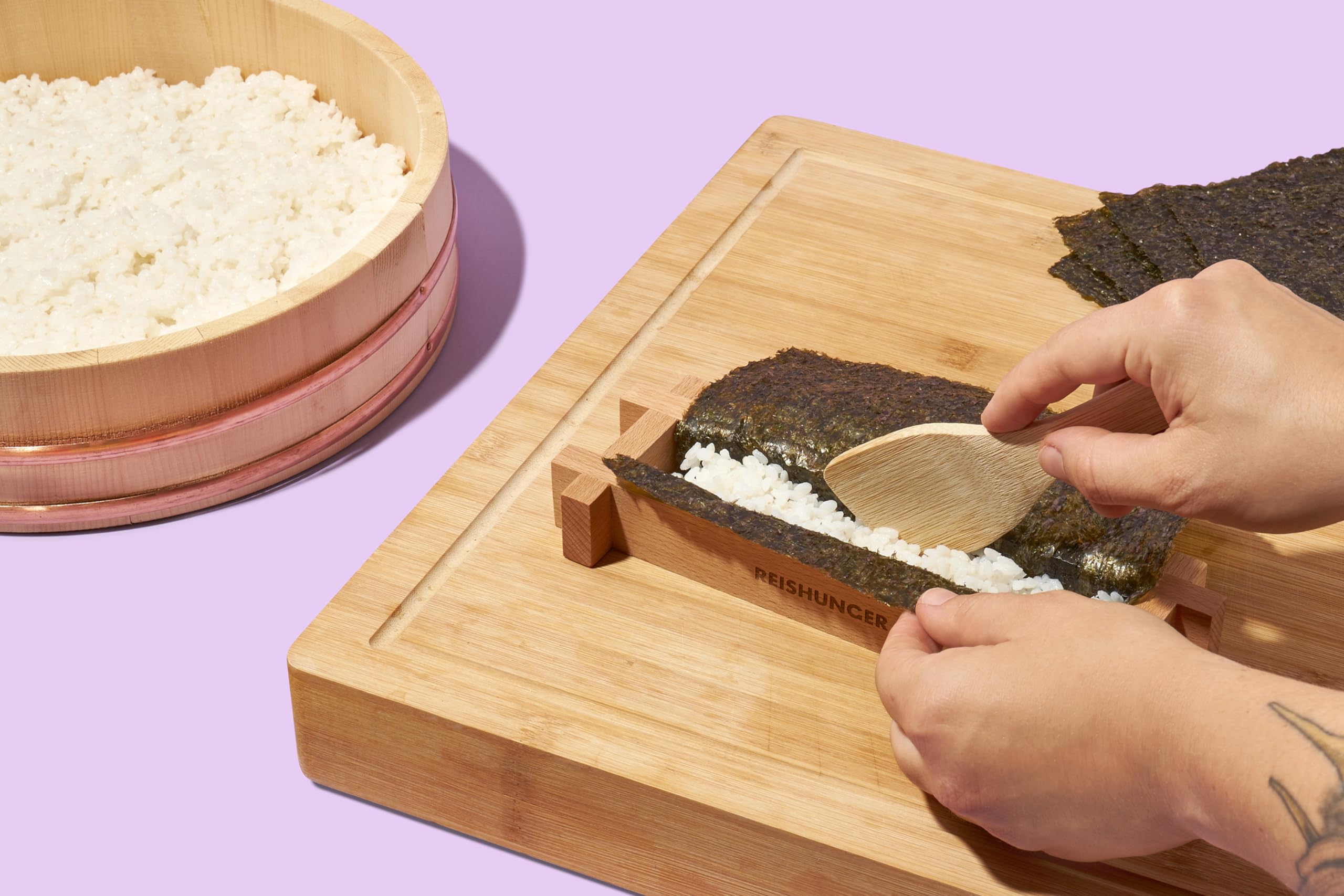reishunger-premium-sushi-maker-kit-aus-birkenholz-f-r-6-8-maki image 4