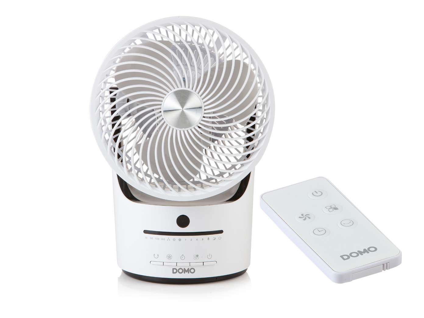 domo-do8148-tischventilator-25-cm-360-zirkulation-wei image 1