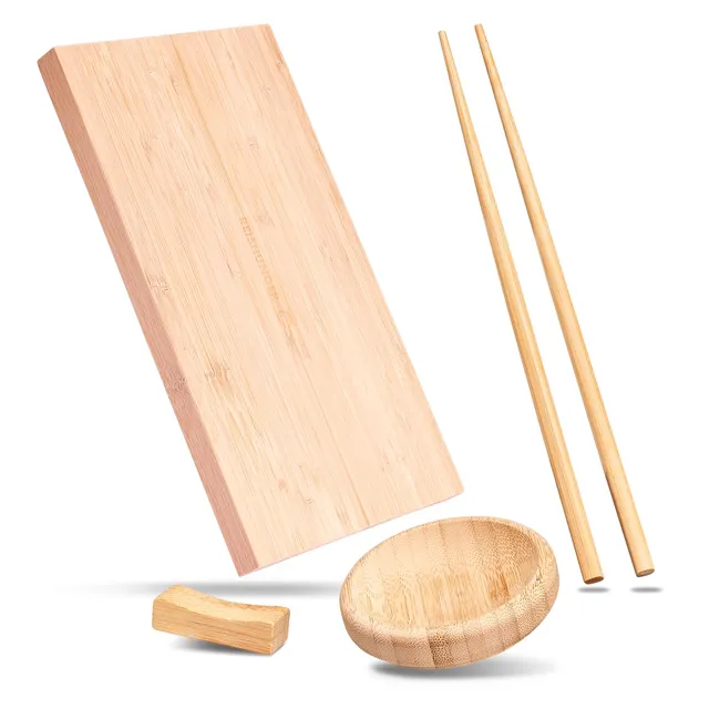 reishunger-sushi-servier-set-bambus-4-teilig-f-r-4-personen image 1