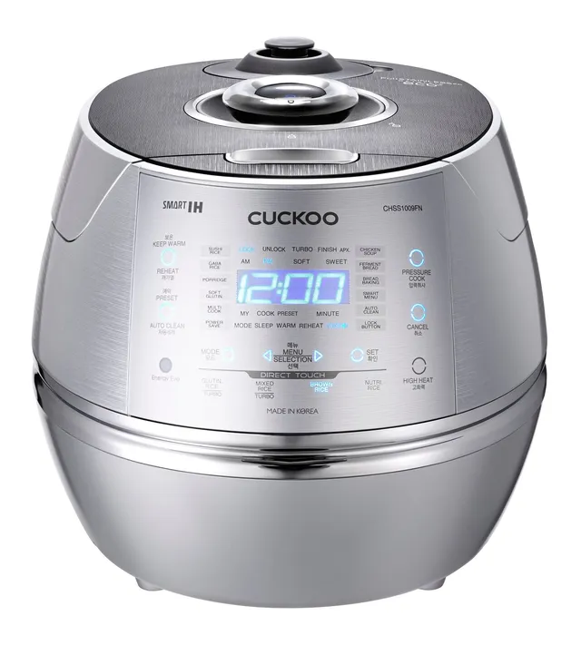cuckoo-crp-chss1009fn-ih-dampfdruck-reiskocher-1-8l-10-cups-edelstahl image 1