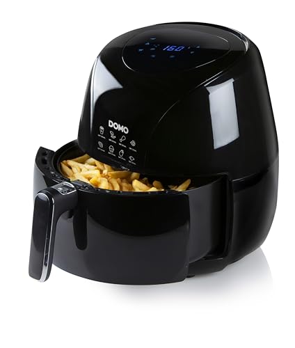 domo-do533fr-deli-fryer-hei-luftfritteuse-5-l-2000-w-schwarz-mit-lcd image 6