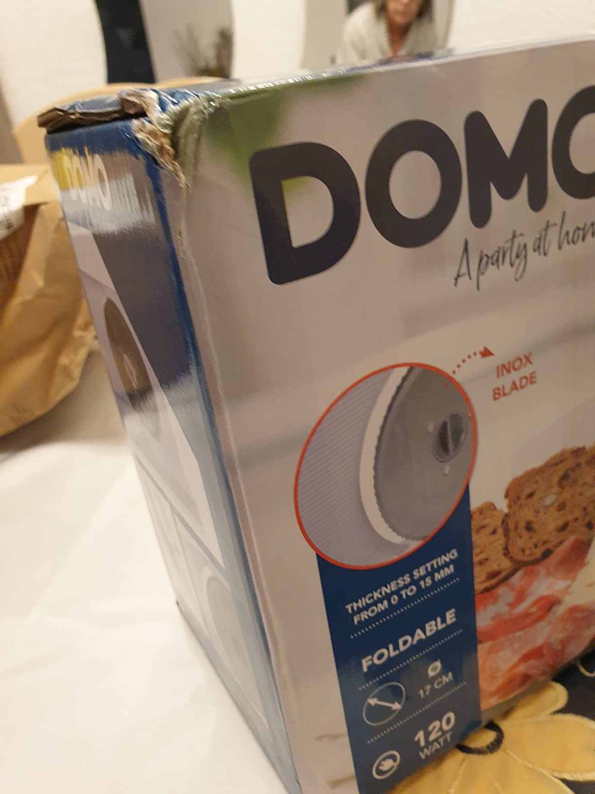 Wackelig bei großem Brot