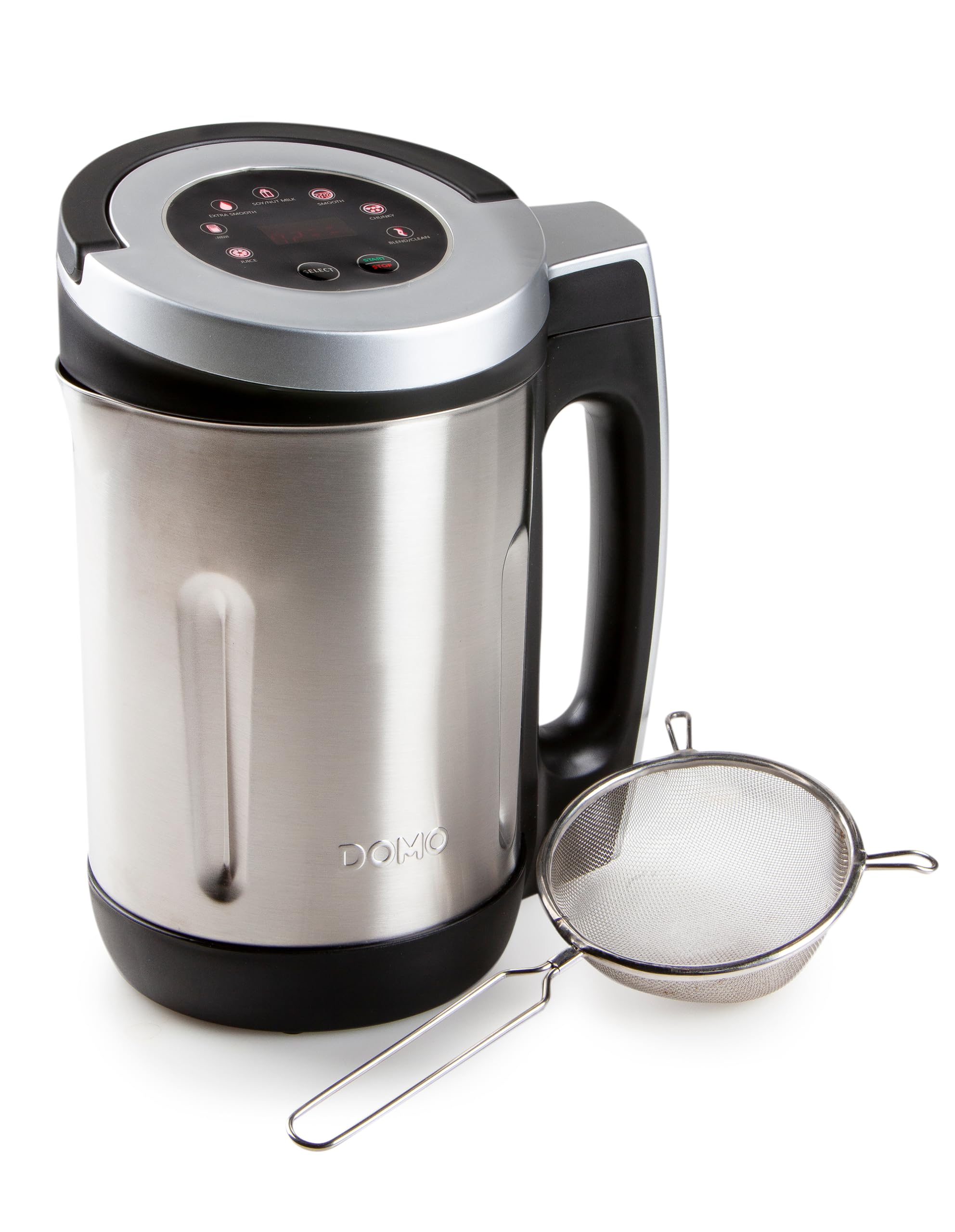 domo-do498bl-suppenkocher-2-2l-mit-mixer-7-programme-edelstahl image 1