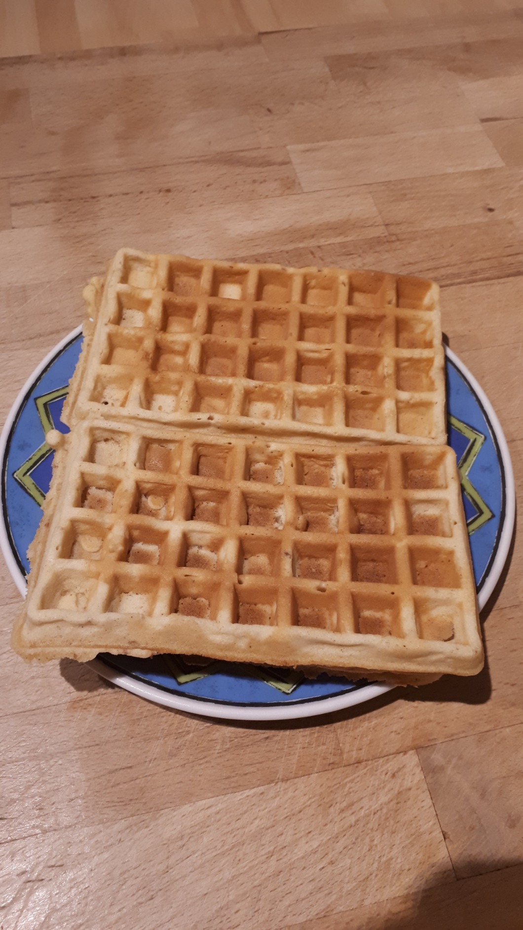 Dicke Waffeln, schnell fertig