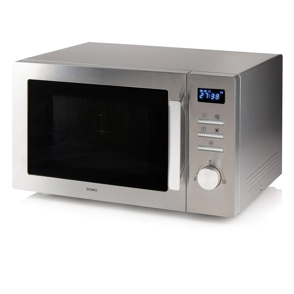 domo-do2334cg-kombi-mikrowelle-34-l-1000w-silber image 1