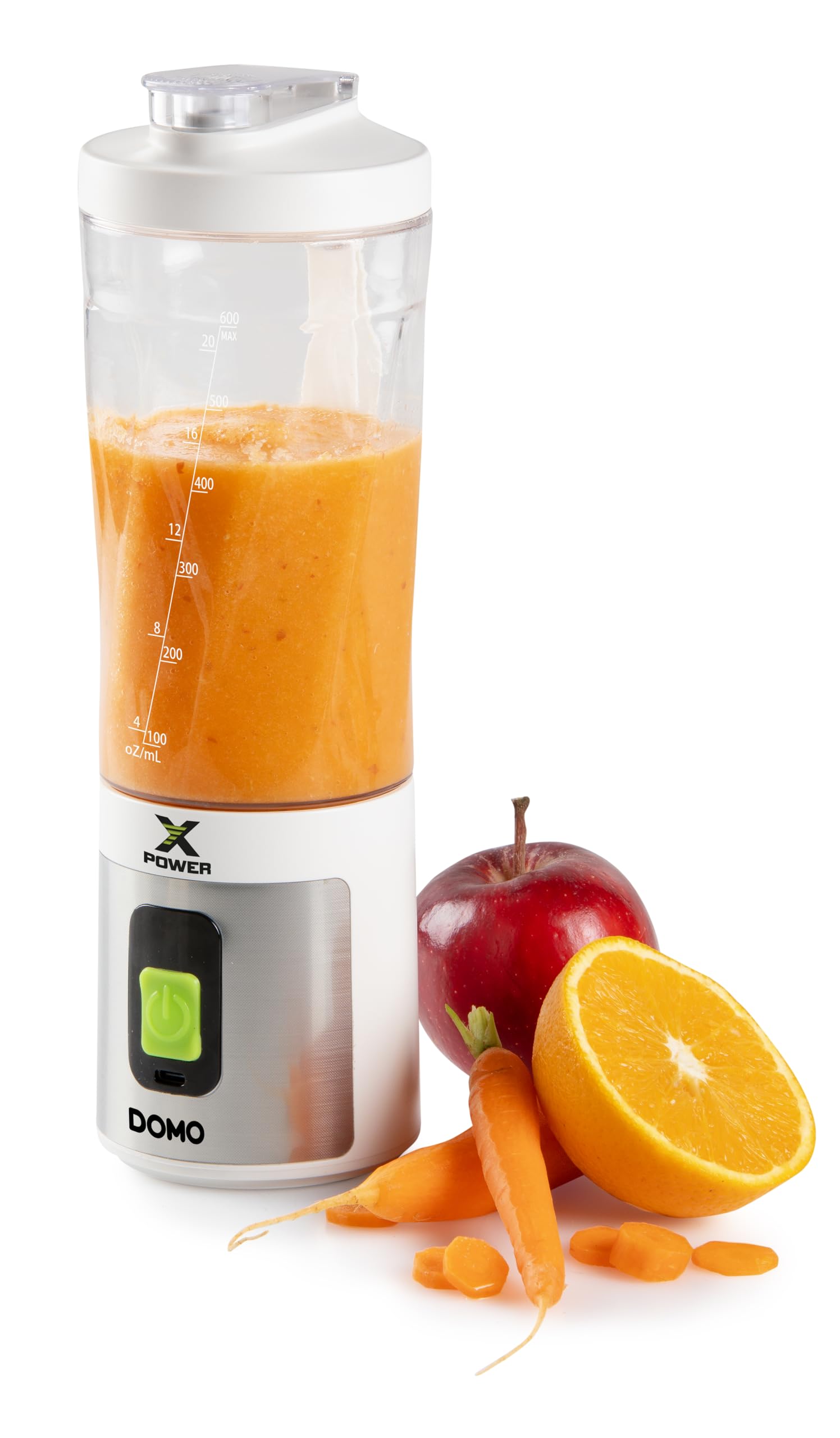 domo-do436bl-my-blender-smoothie-maker-300w-mit-300-600ml-flasche image 7