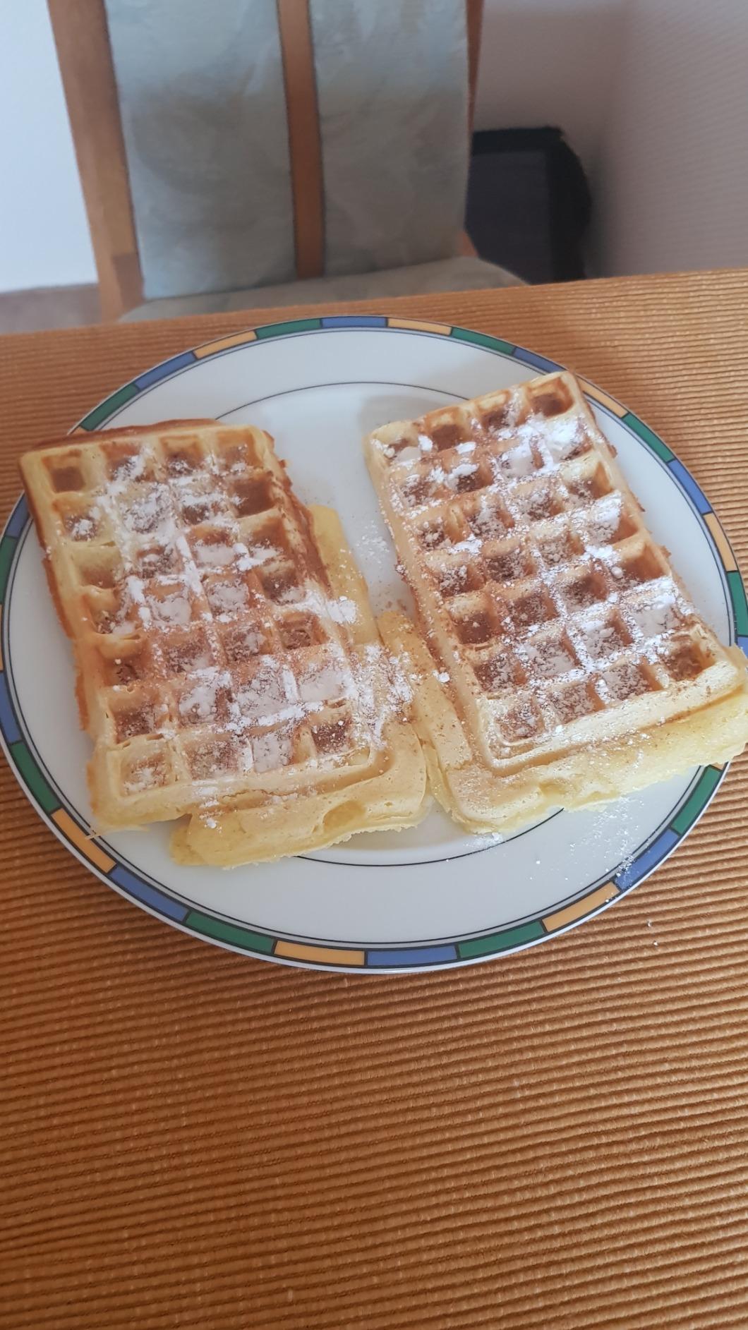 Krosse Waffeln wie in Brüssel