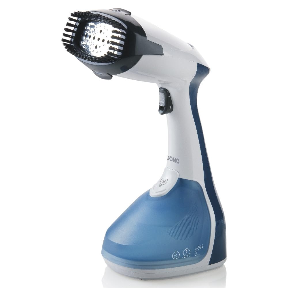 domo-do7056s-bekleidungsd-mpfer-dampfb-rste-250ml-blau-wei image 5