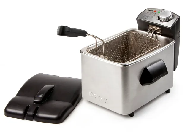 domo-do458fr-fritteuse-edelstahl-4l-3000w-pfas-frei image 1