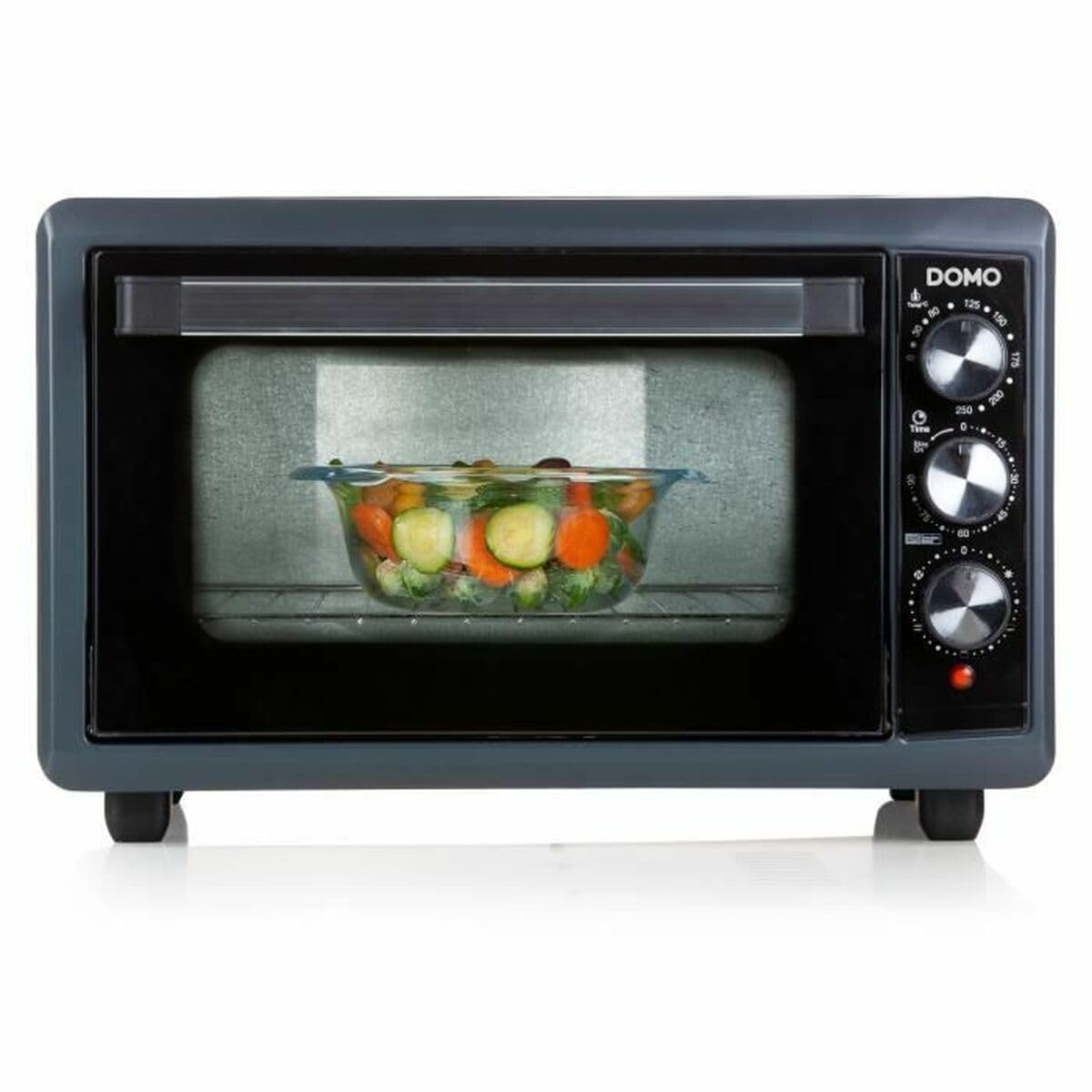 domo-do518go-minibackofen-38-l-1300-w-umluft-30-250-c image 6