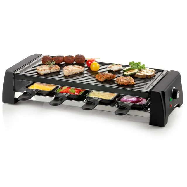 domo-raclette-do9189g-mit-wechselplatte-8-personen-1200-w image 1