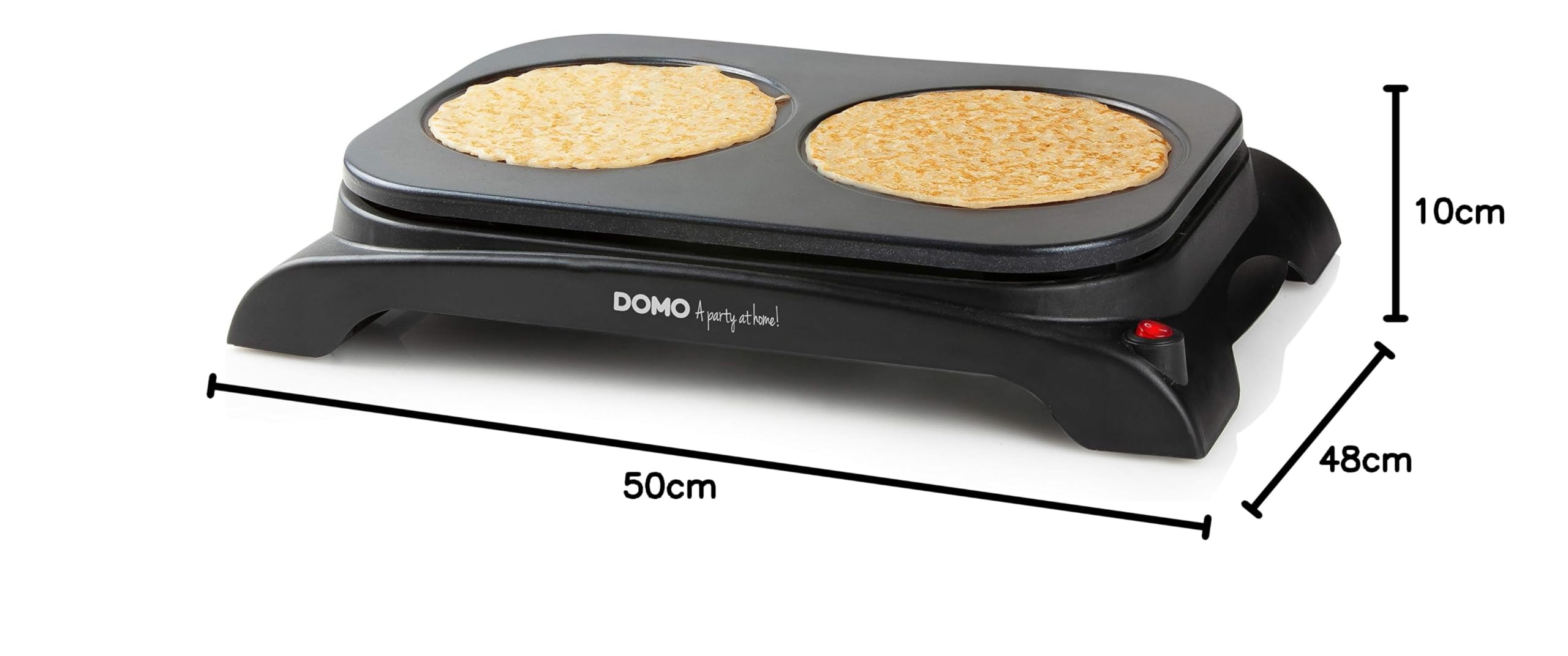 domo-do8715p-pancake-platte-elektrisch-2x-18-cm image 8