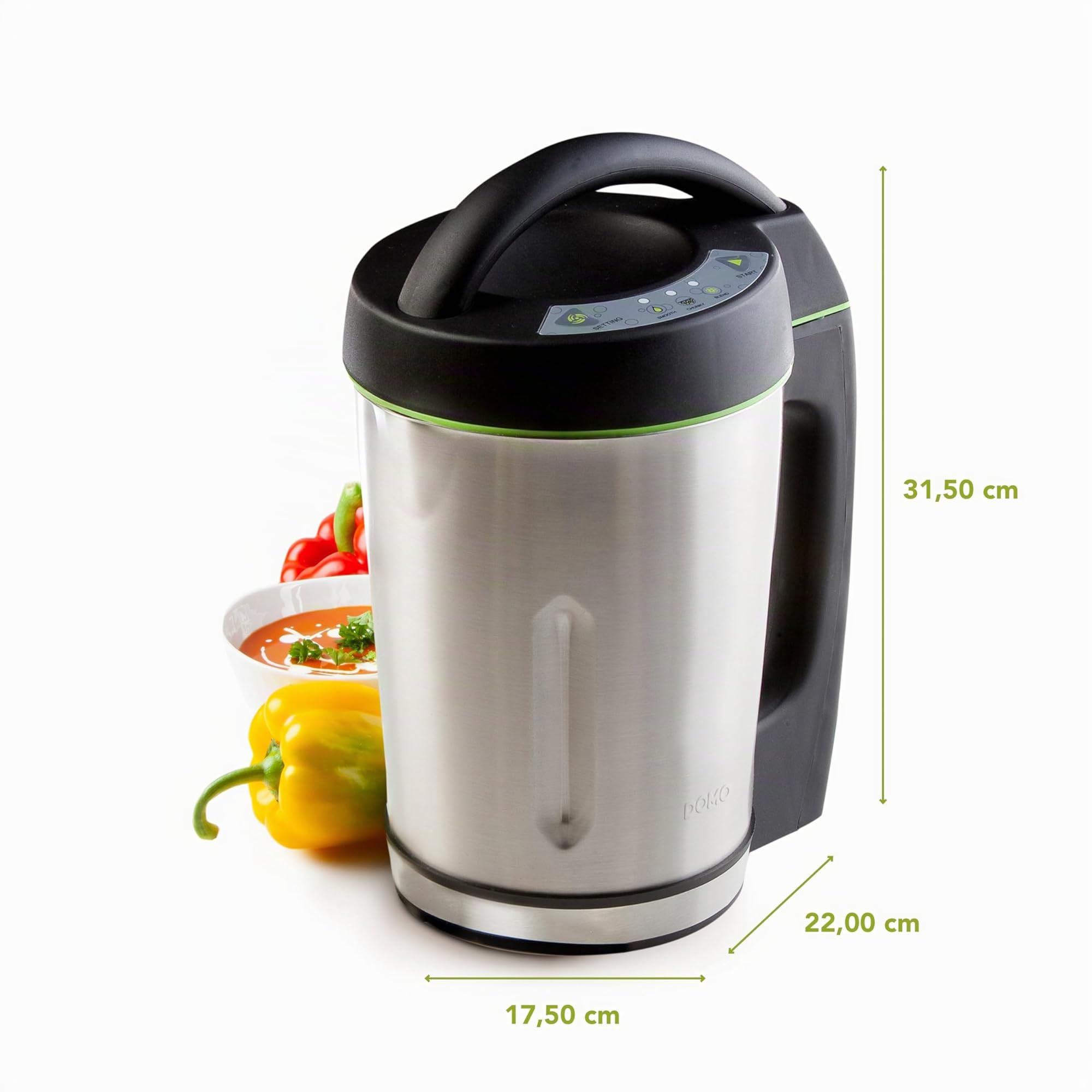 domo-do498bl-suppenkocher-1-6l-mit-mixer-3-programme-edelstahl image 8