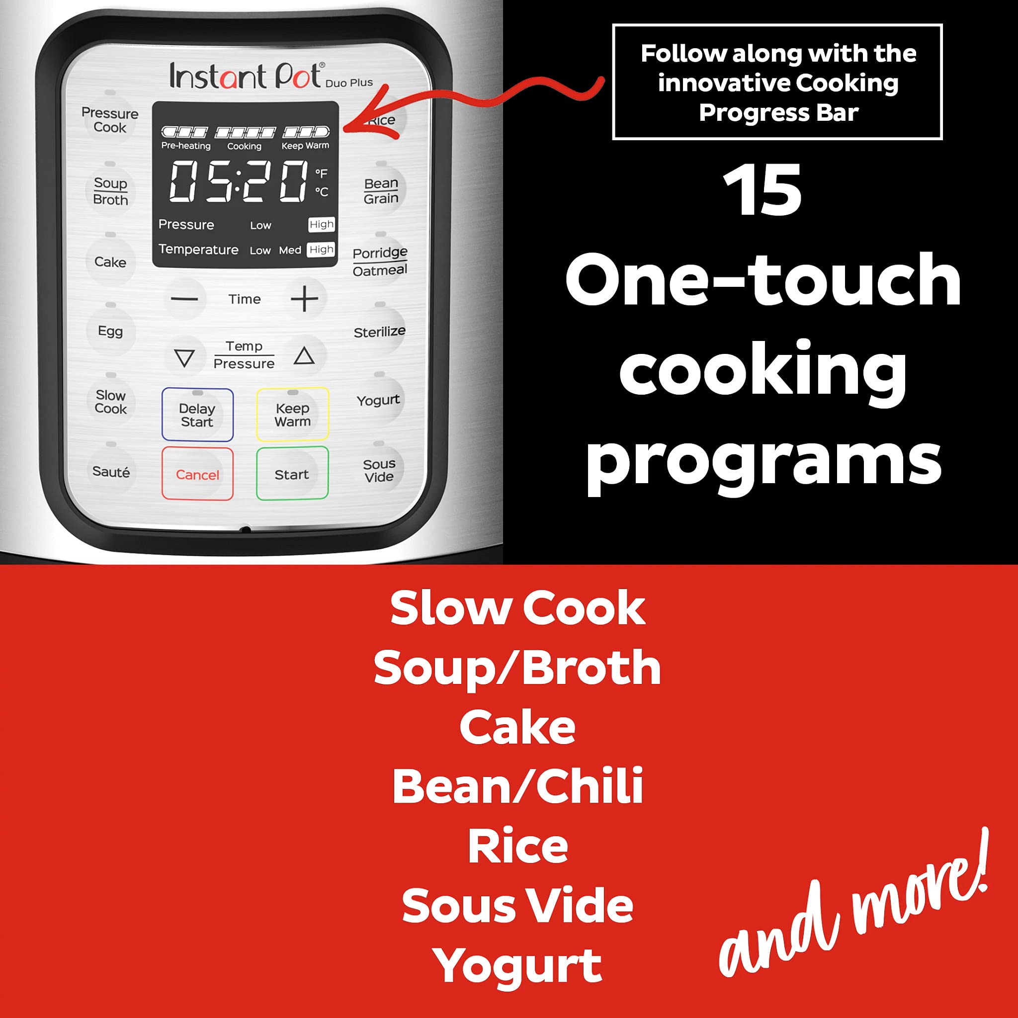 instant-pot-duo-plus-5-7l-multikocher-9-in-1-edelstahl image 5
