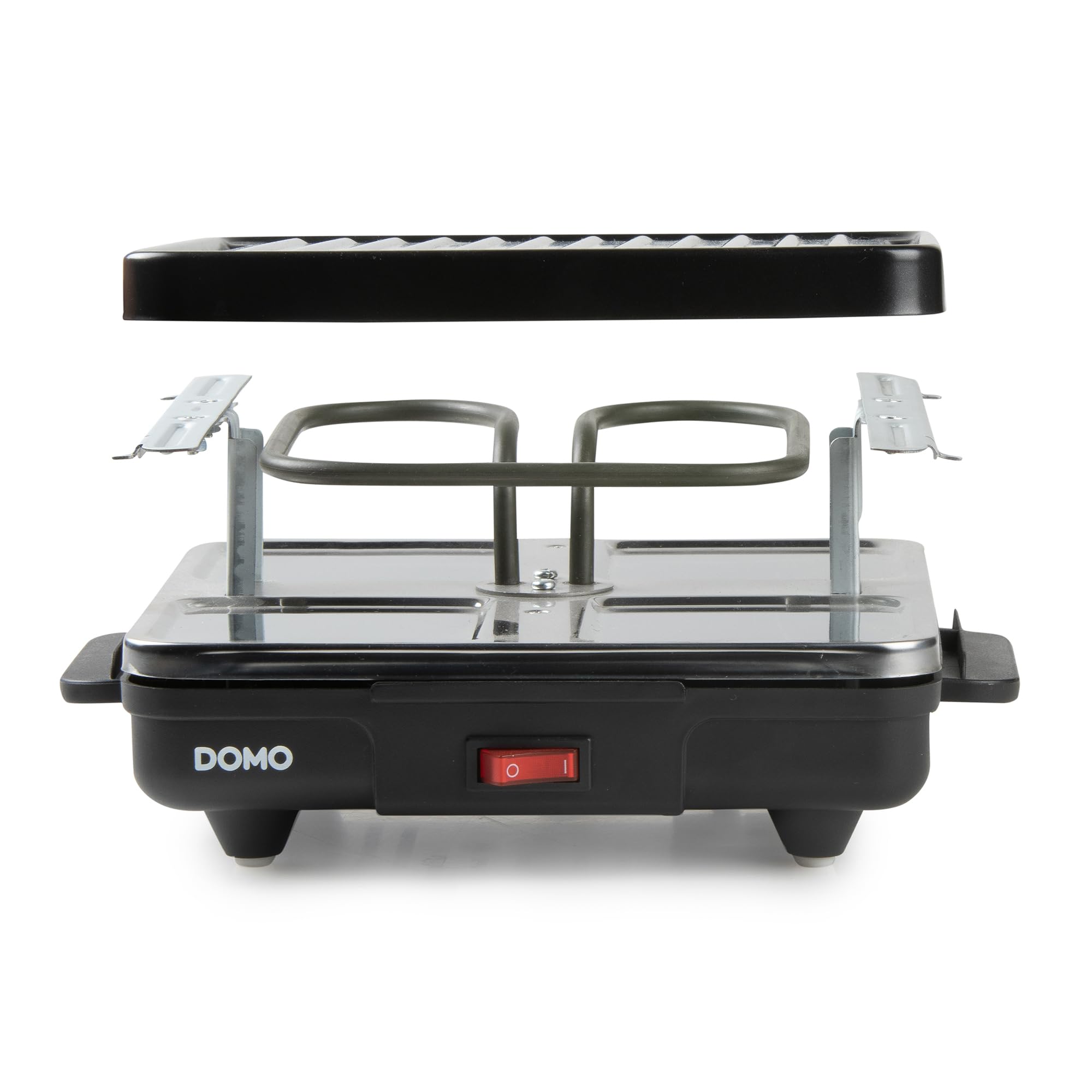 domo-raclette-grill-4-personen-600w-mit-grillplatte image 5