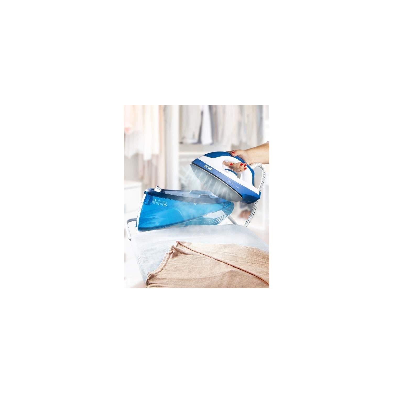 domo-do7112s-dampfb-gelstation-2200w-mit-keramiksohle-und-1-8l-tank image 5