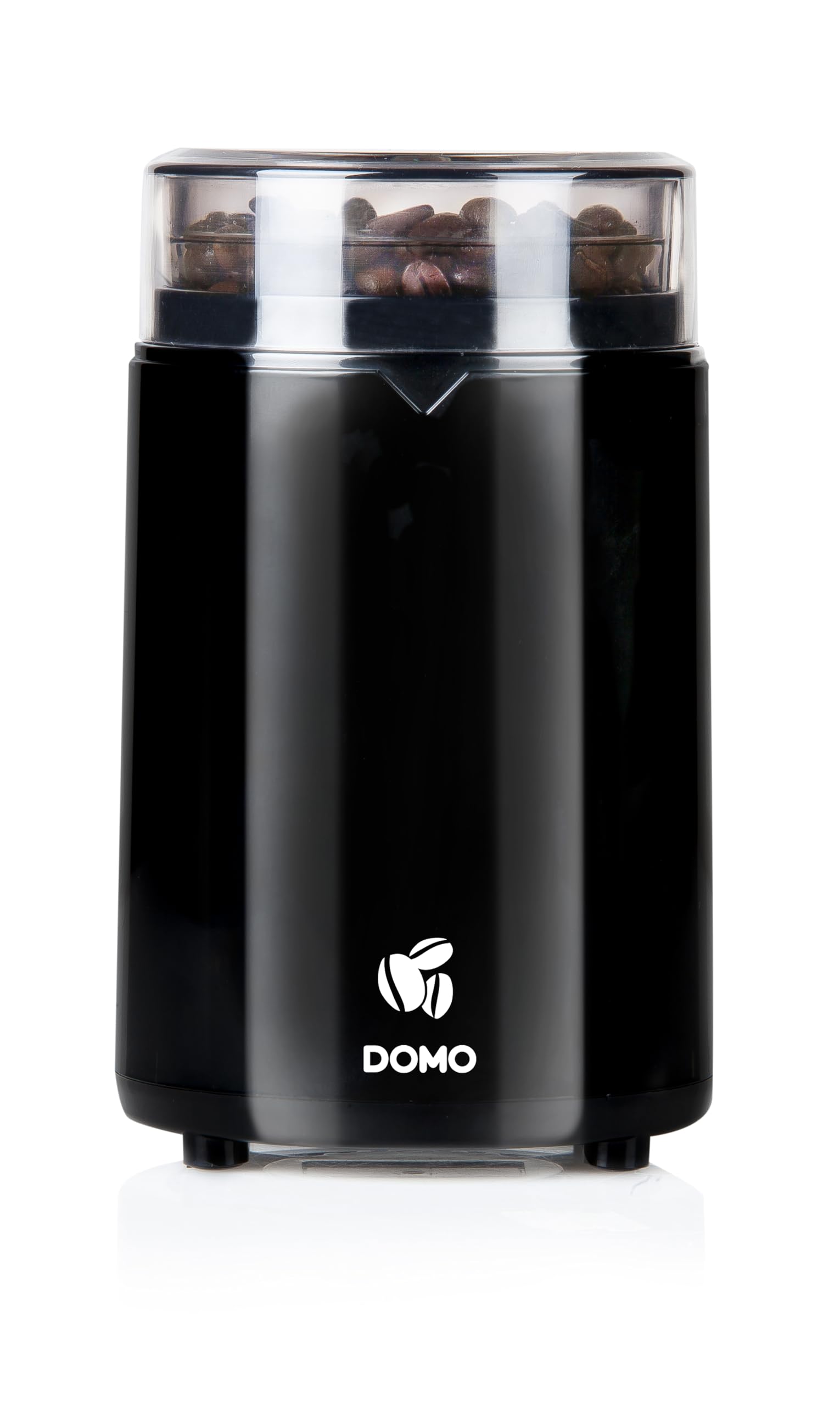 domo-do712k-elektrische-kaffeem-hle-70-g-schwarz-mahlgrad-fein-bis-grob image 2