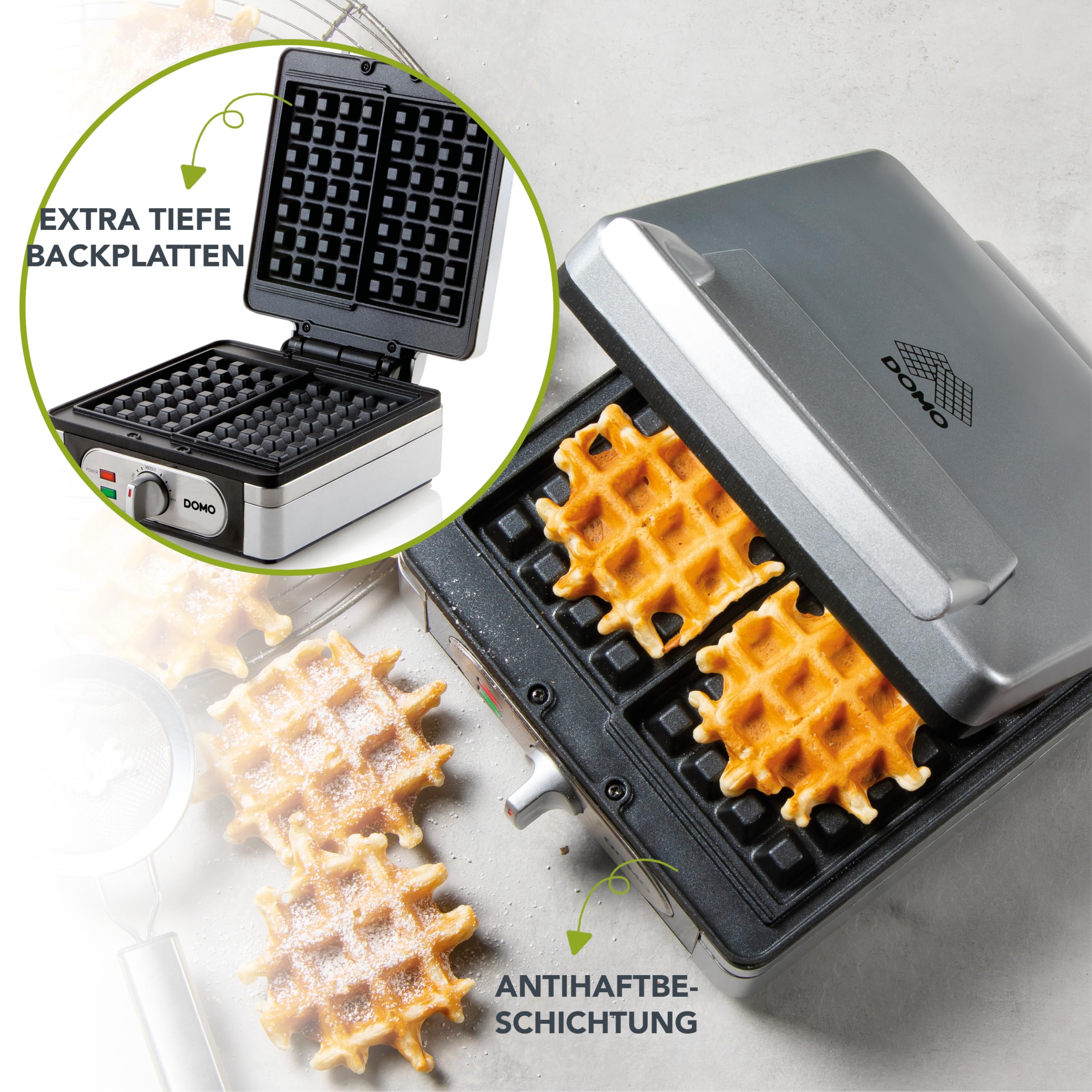 domo-belgisches-waffeleisen-1400w-edelstahl-f-r-2-br-sseler-waffeln image 3