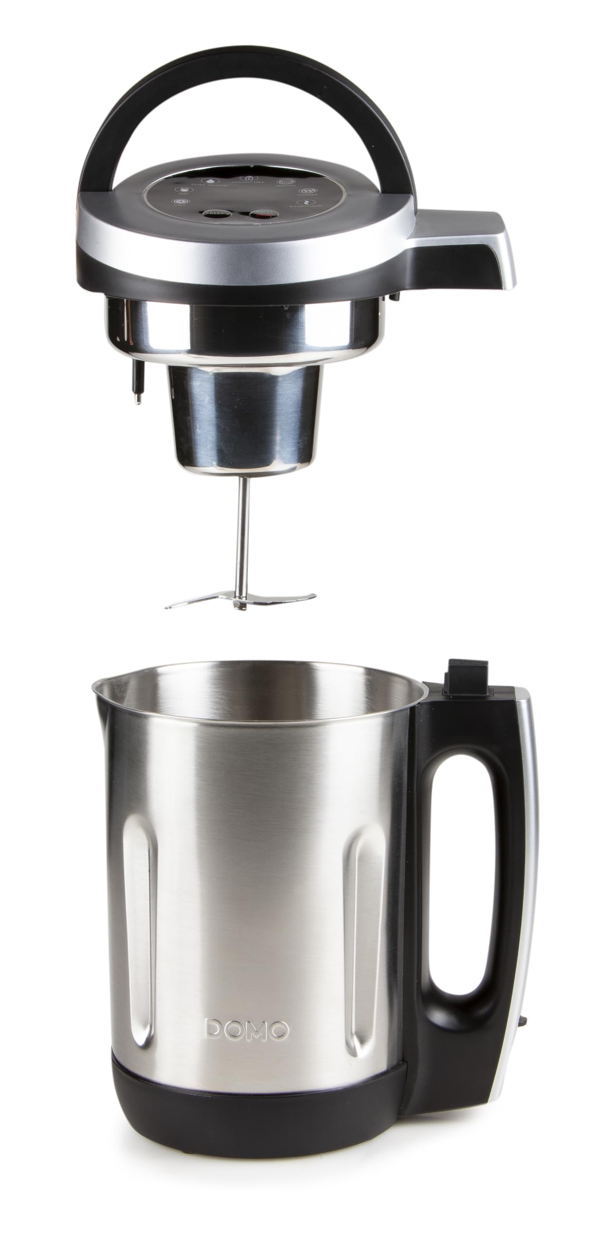 domo-do498bl-suppenkocher-2-2l-mit-mixer-7-programme-edelstahl image 3