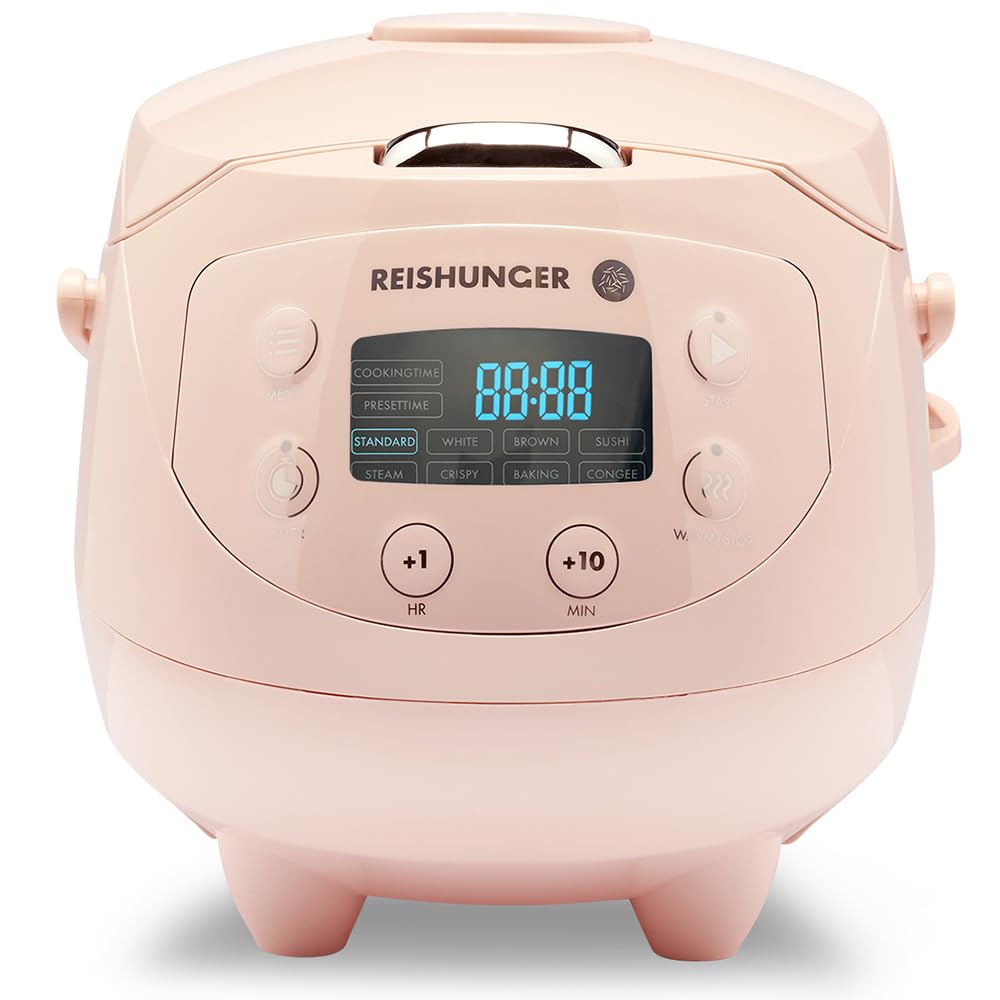 reishunger-digitaler-mini-reiskocher-0-6-l-rosa-8-programme-bis-3-portionen image 1