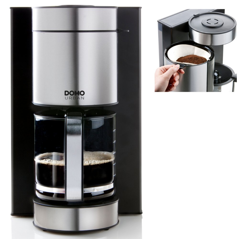 domo-do704k-urban-kaffeemaschine-filter-1-5l-12-tassen-1100w image 1