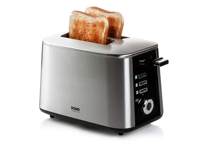 domo-do972t-2-schlitz-toaster-edelstahl-mit-schnell-toast-technologie image 1